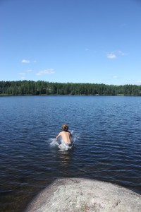 Taking the plunge into the Boundary Waters