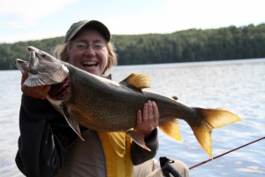 Lake Trout caught in the BWCA