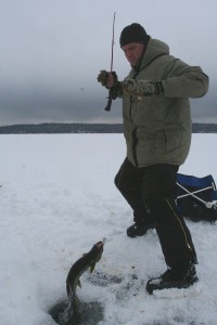Ice Fishing in the Boundary Waters