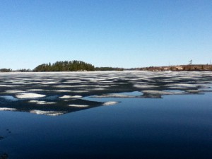 Boundary Waters ice